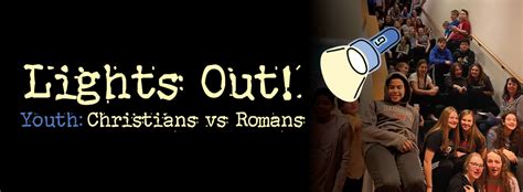 Youth Christians Vs Romans Slider Logo Only Crossroads