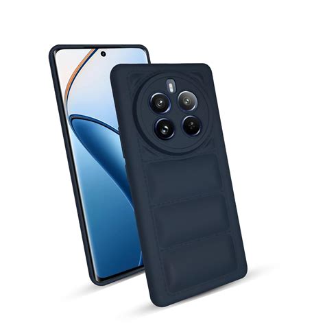 QCASE Puffer Back Cover For RealMe 12 Pro 5G Realme 12 Pro 5G