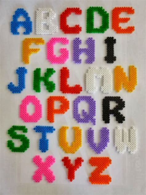 Perler Bead Letter Patterns