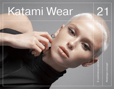 Katami Wear — redesign website on Inspirationde