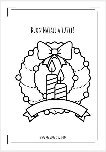 Libro Di Natale Da Stampare E Colorare Gratis Mammarum