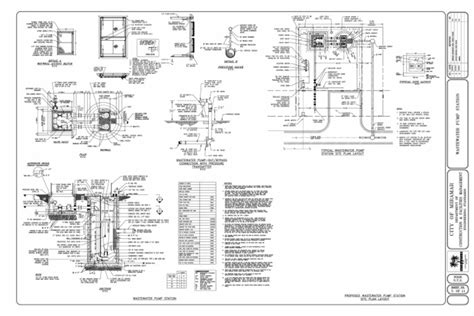 Typical Waste Water Pump Station Layout | PDF