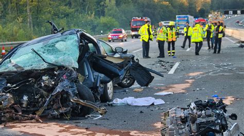 A5 Hessen Tödlicher Unfall Starben vier Menschen durch Falschfahrer