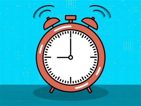 Ringing Alarm Clock Cartoon Images Alarm Clock Ringing Stock