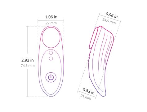 Lovense® Ferri: Remote Control Magnetic Vibrating Panties & Underwear ...
