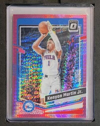 2023 24 Panini Donruss Optic Pink Hyper Prizm 132 Kenyon Martin Jr