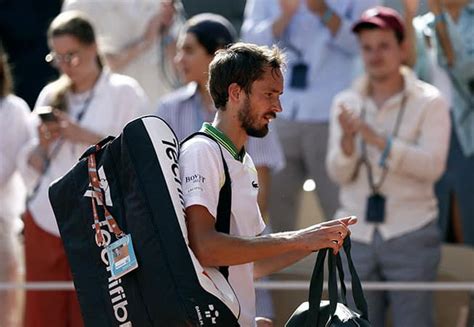 Roland Garros Goes Wild As Medvedev Blown Away Djokovic Accused Of