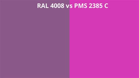 Ral Vs Pms C Ral Colour Chart Uk