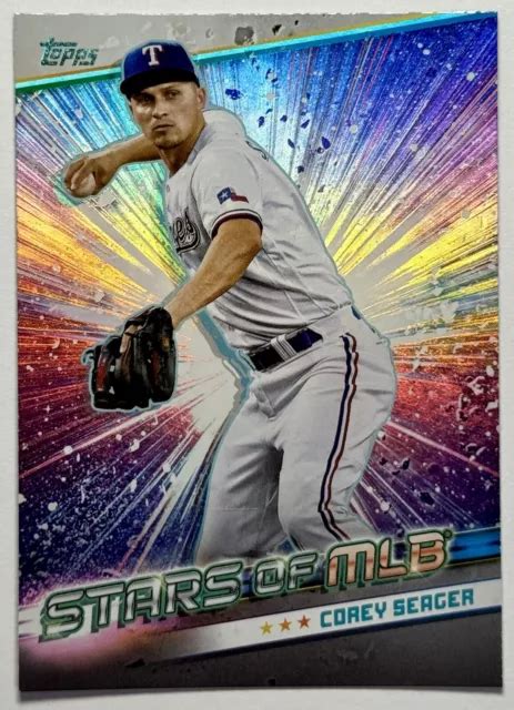 Topps Series Corey Seager Stars Of Mlb Smlb Texas Rangers