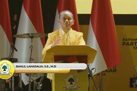 Bahlil Sebut Raja Jawa Saat Pidato Golkar Jangan Main Main Ntvnews Id