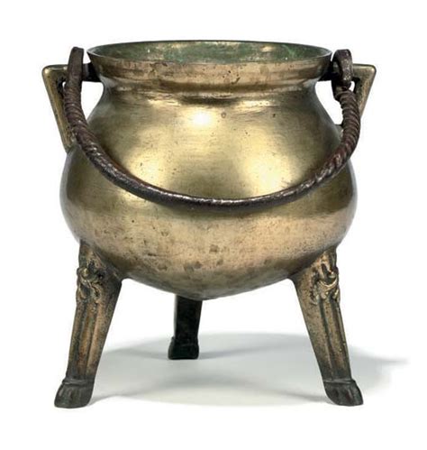 A Northern European Bronze Tripod Cauldron 16th Century Christies