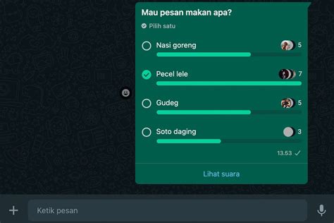 3 Cara Membuat Vote Atau Polling Di Whatsapp Grup