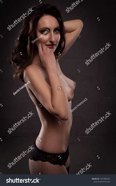 Gorgeous Nude Brunette Woman Beautiful Body Stock Photo Shutterstock