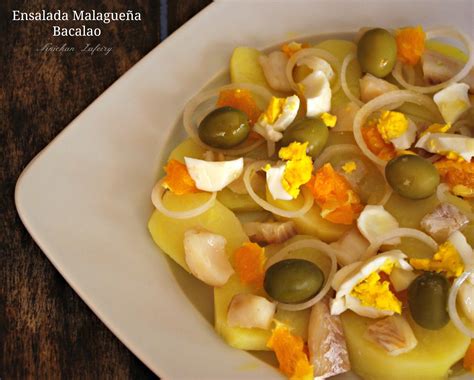 Ensalada Malague A De Bacalao Y Naranja Al Vapor Recetas De Una