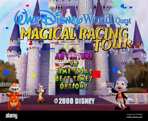 Walt Disney World Quest Magical Racing Tour Sony Playstation 1 Ps1