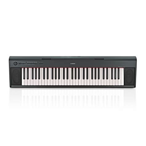 Yamaha Piaggero NP12 Portable Digital Piano Black At Gear4music