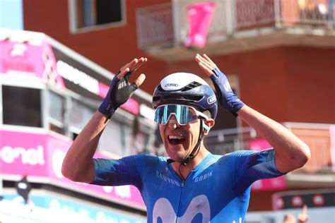 Giro de Italia El asturiano Pelayo Sánchez se consagra en la etapa del