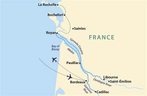 Garonne River Map