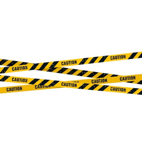 Premium Vector | Caution tape. caution yellow warning lines isolated on ...