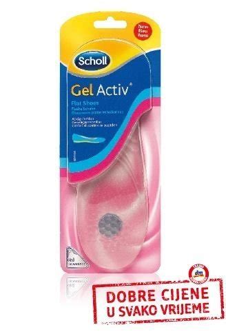 Scholl Gel Activ ulošci za ženske ljetne cipele 1 par više vrsta