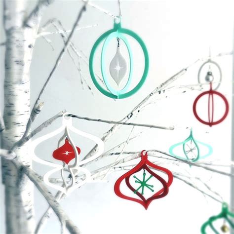 Mid Century Modern Christmas Ornaments Part Ii By Dcortes Download