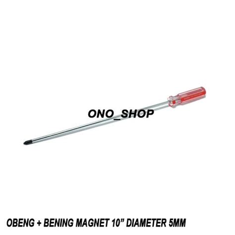 Jual Obeng Plus Bening Magnet Diameter Mm Di Lapak Suryono