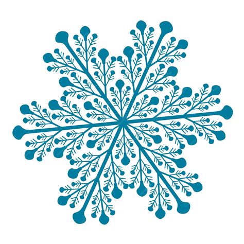 Premium Vector | Christmas snowflake clipart