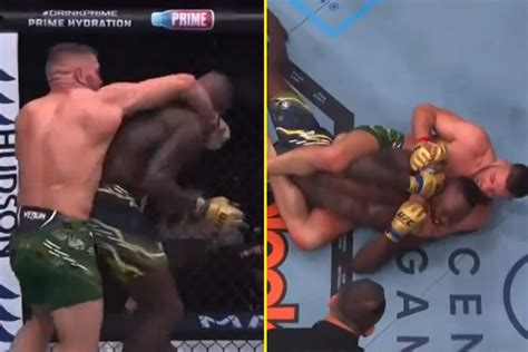 Dricus Du Plessis Wobbles And Chokes Out Israel Adesanya To Retain