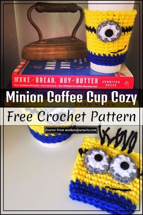 Free Crochet Coffee Cozy Patterns Diys Craftsy Crochet Coffee