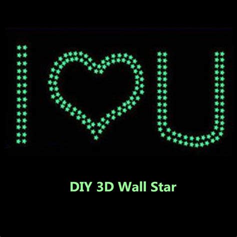 3D Glowing Star Stickers - 100 Pieces - Special Offer – The Decal House