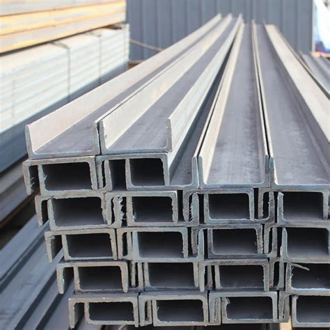 Hot Rolled Steel Profile Channel Profile Galvanized Steel C U Shape