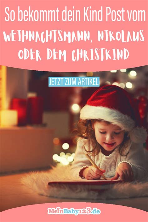 So Bekommt Dein Kind Post Vom Weihnachtsmann Nikolaus Oder Dem