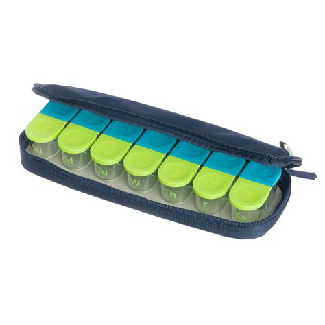 7 Day Travel Pouch for Weekly Pill Organizer | Sagely Pill Organizer & App