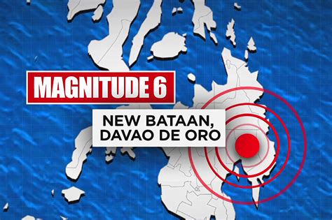 Magnitude Earthquake Rocks Davao Region Abs Cbn News