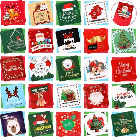 Amazon Outus Mini Christmas Greeting Cards Cute Christmas Cards