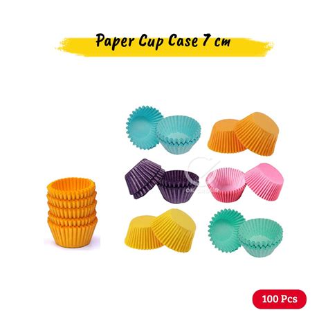 Jual Diva Paper Cup Case Warna Tunggal Cm Pcs Shopee Indonesia