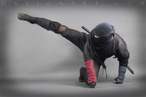 NINJA STOCK IX By PhelanDavion On DeviantArt Poses Ninja Art Senior