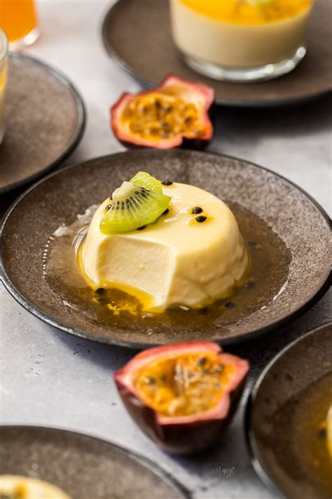 Passionfruit Panna Cotta Sugar Salt Magic