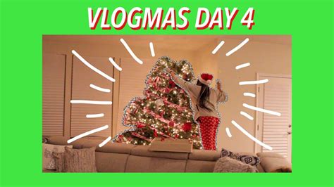 Vlogmas 4🎄 Decorating My Christmas Tree Youtube