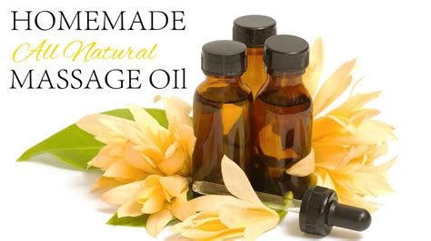 A Simple Method For Making Your Own Massage Oil