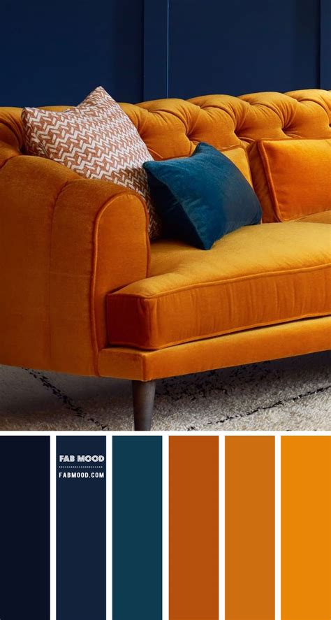 91 Captivating Burnt Orange And Navy Living Room Voted By The