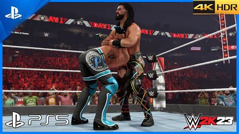 Wwe 2k23 Seth Freakin Rollins Battle Aj Styles For The World