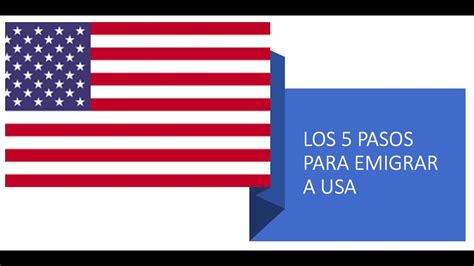 Cómo EMIGRAR a Estados Unidos USA 2021 YouTube