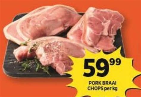 Pork Braai Chops Per Kg Offer At Shoprite