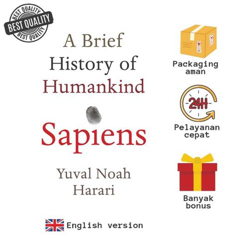 Jual Sapiens A Brief History Of Humankind By Yuval Noah Harari