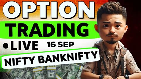 16 SEP LIVE Trading NIFTY BANKNIFTY Intraday Scalping Options