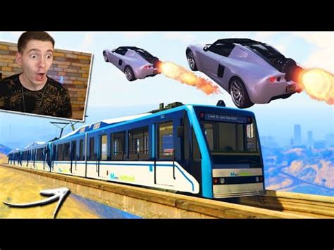 GTA V Online CORRIDA VAI E VOLTA contra um TREM MUITO DIFÍCIL