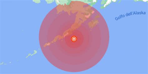 Terremoto In Alaska Violenta Scossa Di Magnitudo 8 2 Al Largo Della