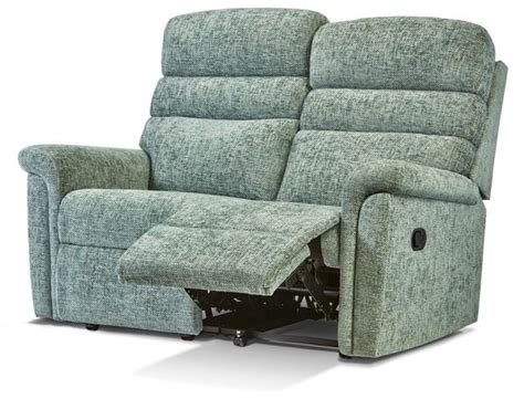 Sherborne Comfi Sit Two Seater Electric Reclining Fabric Sofa