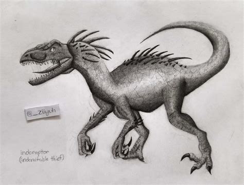 Indoraptor Drawing! | Jurassic Park Amino